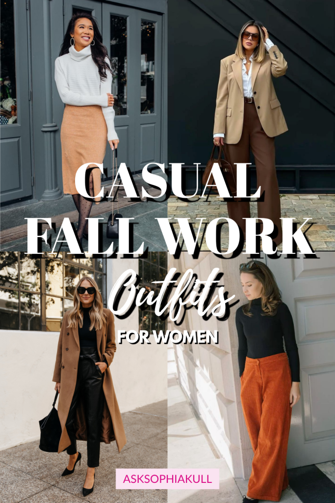 20 Casual Fall Work Outfits For Women That Still Look Put Together