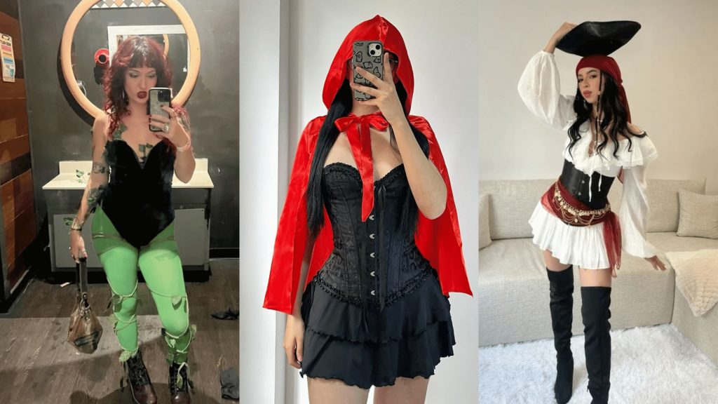 Halloween Costumes With A Black Corset