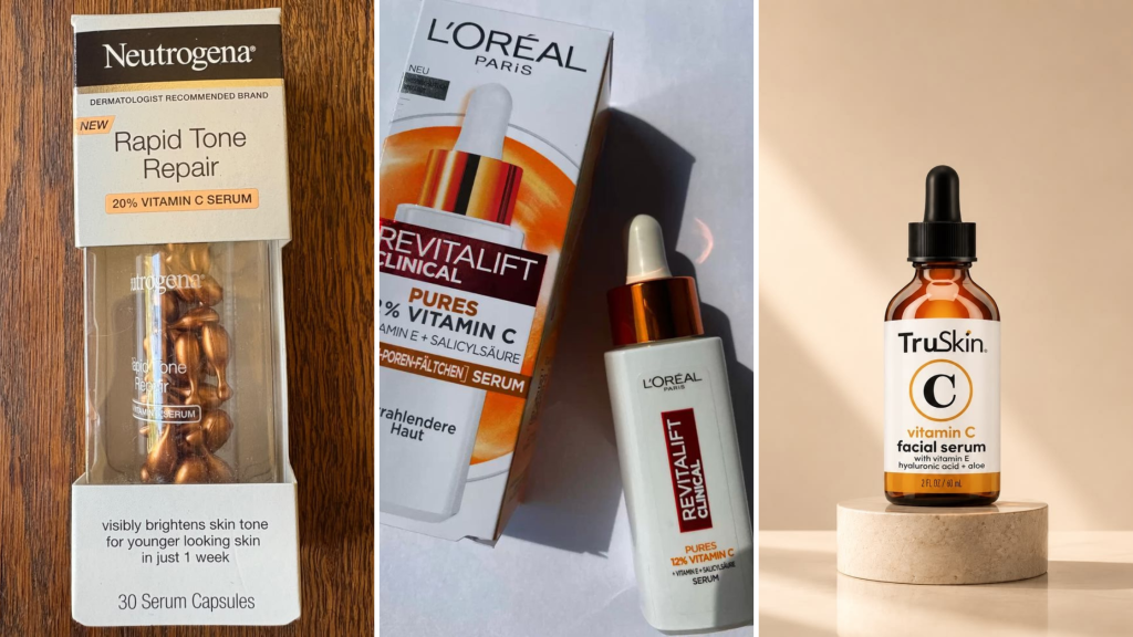 Best Drugstore Vitamin C Serums For A Brighter-Looking Glow