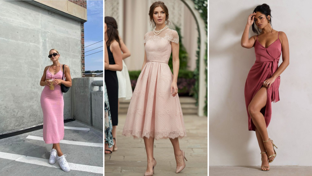 15 Best Shoe Colors To Wear With A Pink Dress