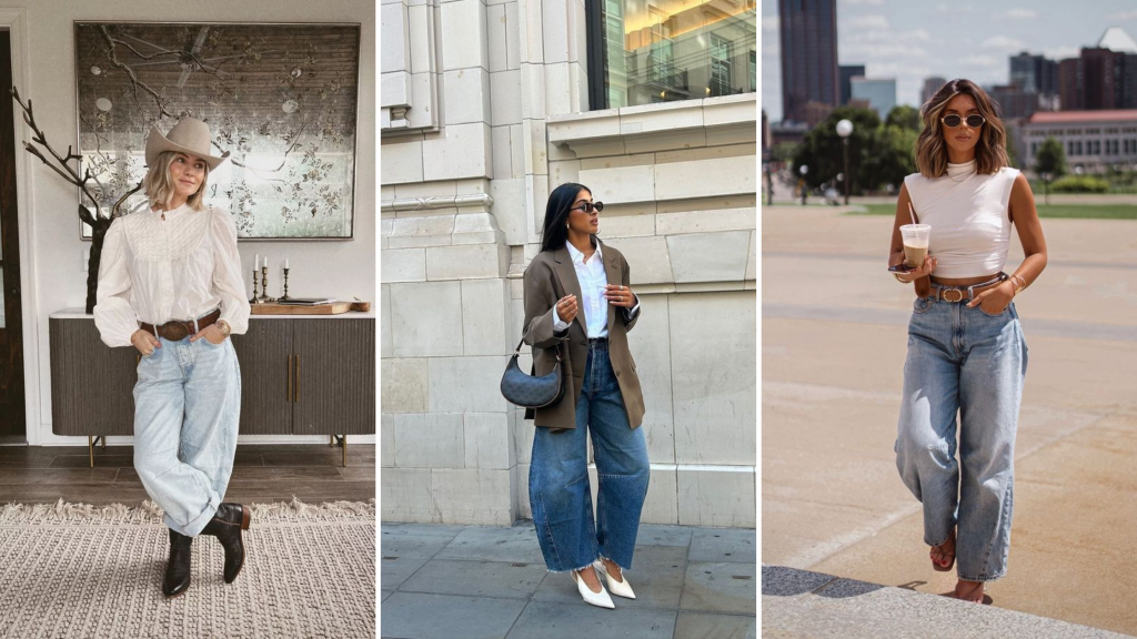 Barrel Jeans Outfit Ideas