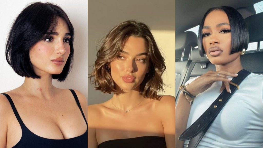 Blunt Korean Bob Haircut Styles