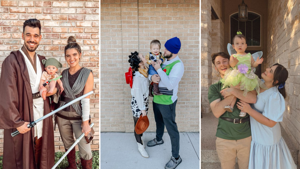 Family Halloween Costumes With A Baby